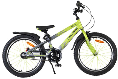 Volare Rocky 20 Tum Barncykel – Gröngrå med Shimano Nexus 3 - För barn 6-8 år