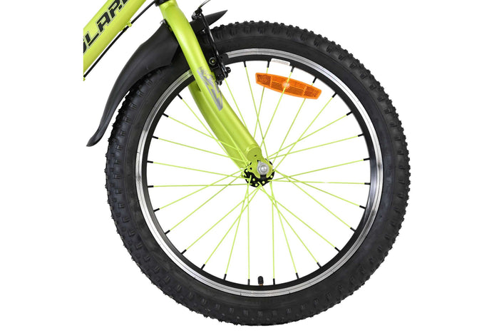 Volare Rocky 20 Tum Barncykel – Gröngrå med Shimano Nexus 3 - För barn 6-8 år