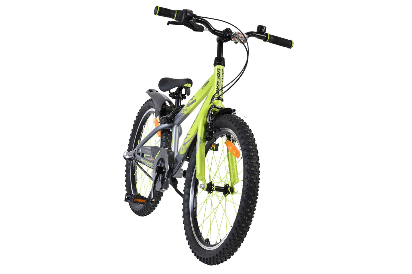 Volare Rocky 20 Tum Barncykel – Gröngrå med Shimano Nexus 3 - För barn 6-8 år