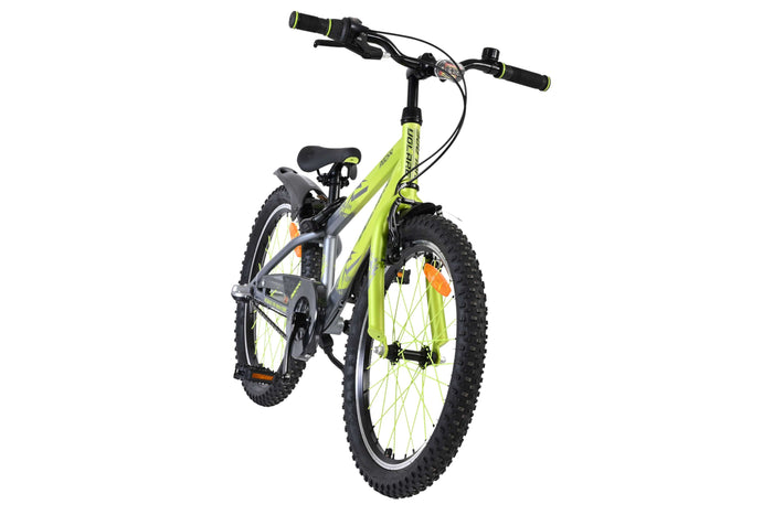 Volare Rocky 20 Tum Barncykel – Gröngrå med Shimano Nexus 3 - För barn 6-8 år
