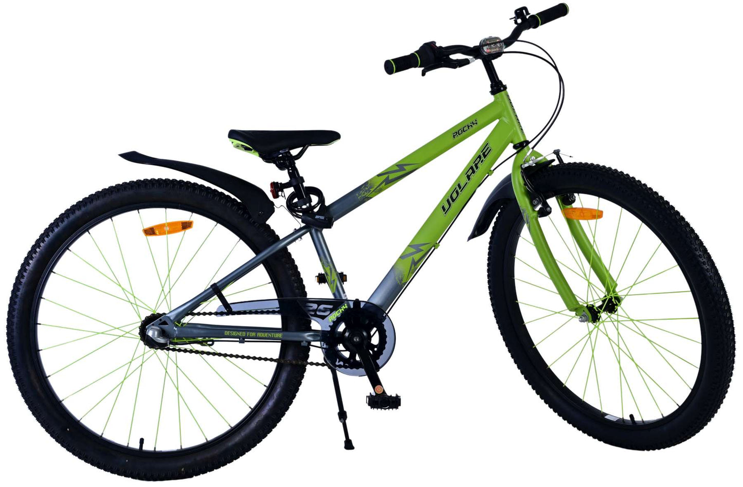 Volare Rocky Barnckel 26 tum Grön, Shimano Nexus 3 Växlar - Lilla Cykelbutiken