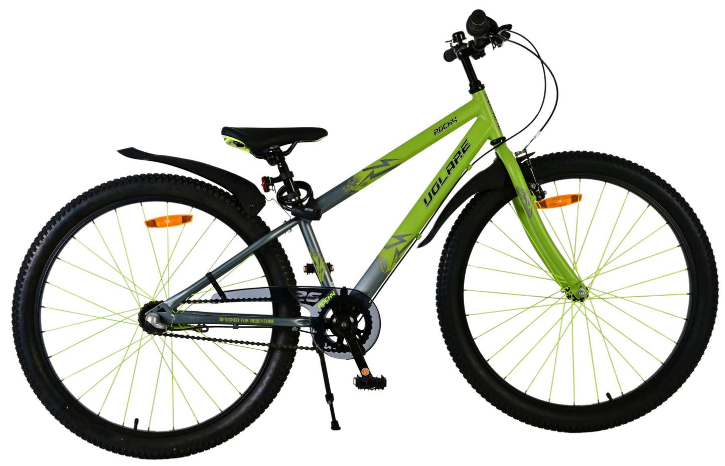 Volare Rocky Barnckel 26 tum Grön, Shimano Nexus 3 Växlar - Lilla Cykelbutiken