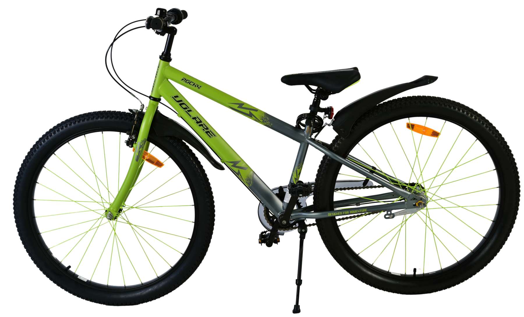 Volare Rocky Barnckel 26 tum Grön, Shimano Nexus 3 Växlar - Lilla Cykelbutiken