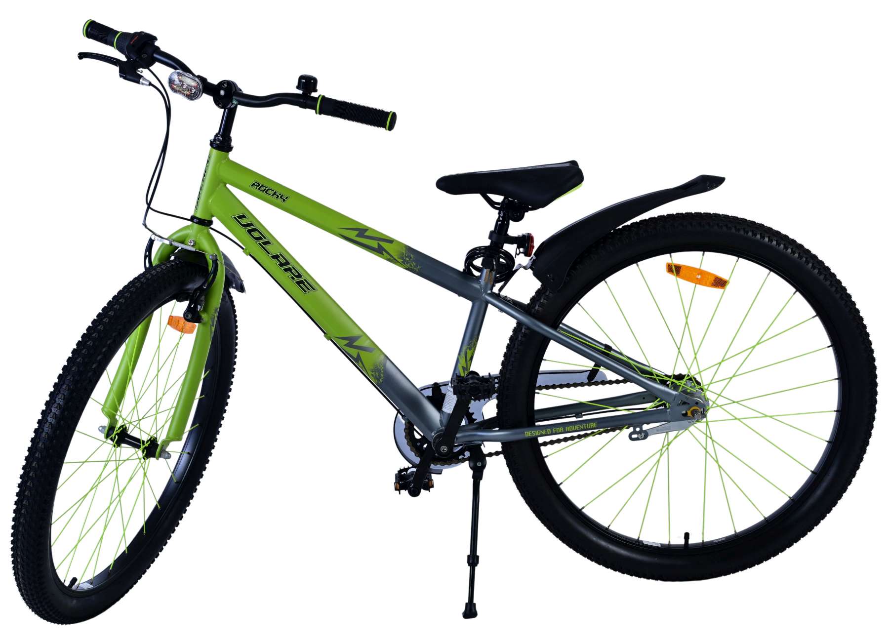 Volare Rocky Barnckel 26 tum Grön, Shimano Nexus 3 Växlar - Lilla Cykelbutiken