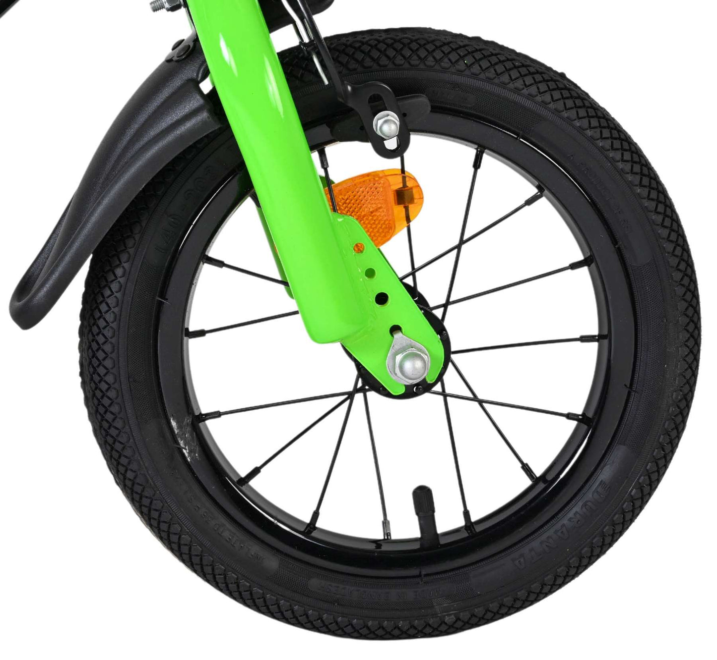 Volare Sportivo Barncykel 12 tum, Grön - För barn 3-4 år