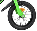 Volare Sportivo Barncykel 12 tum, dubbla handbromsar, Grön - För barn 3-4 år