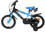 Volare Sportivo Barncykel 14 tum, dubbla handbromsar, Svart - För barn 5-5 år