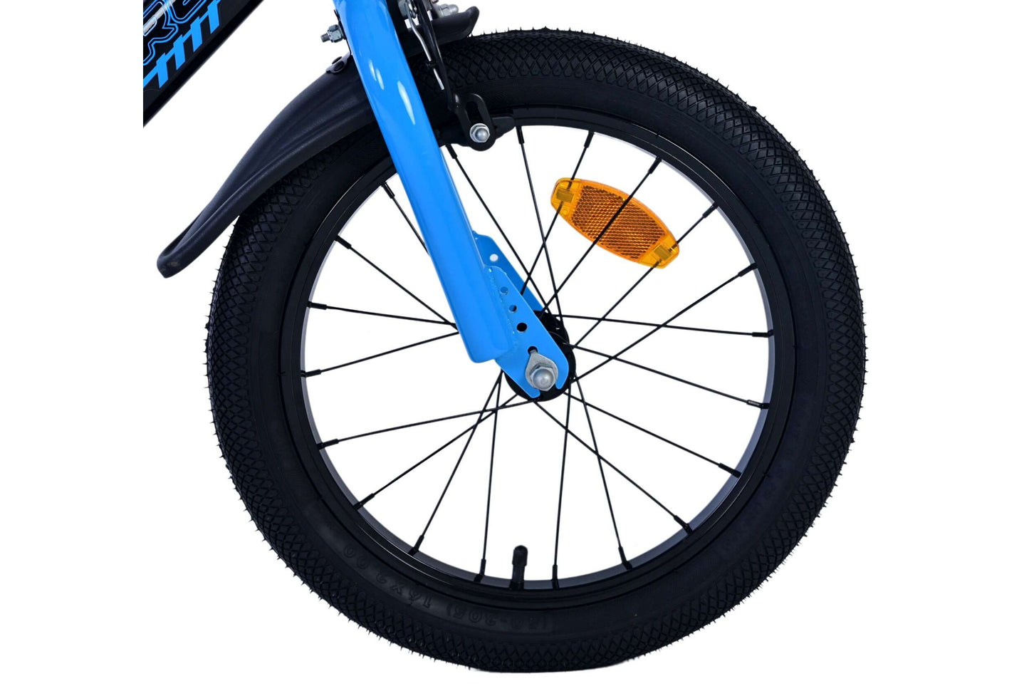 Volare Sportivo 16 Tum Barncykel Blå, Två Handbromsar - För barn 4-6 år