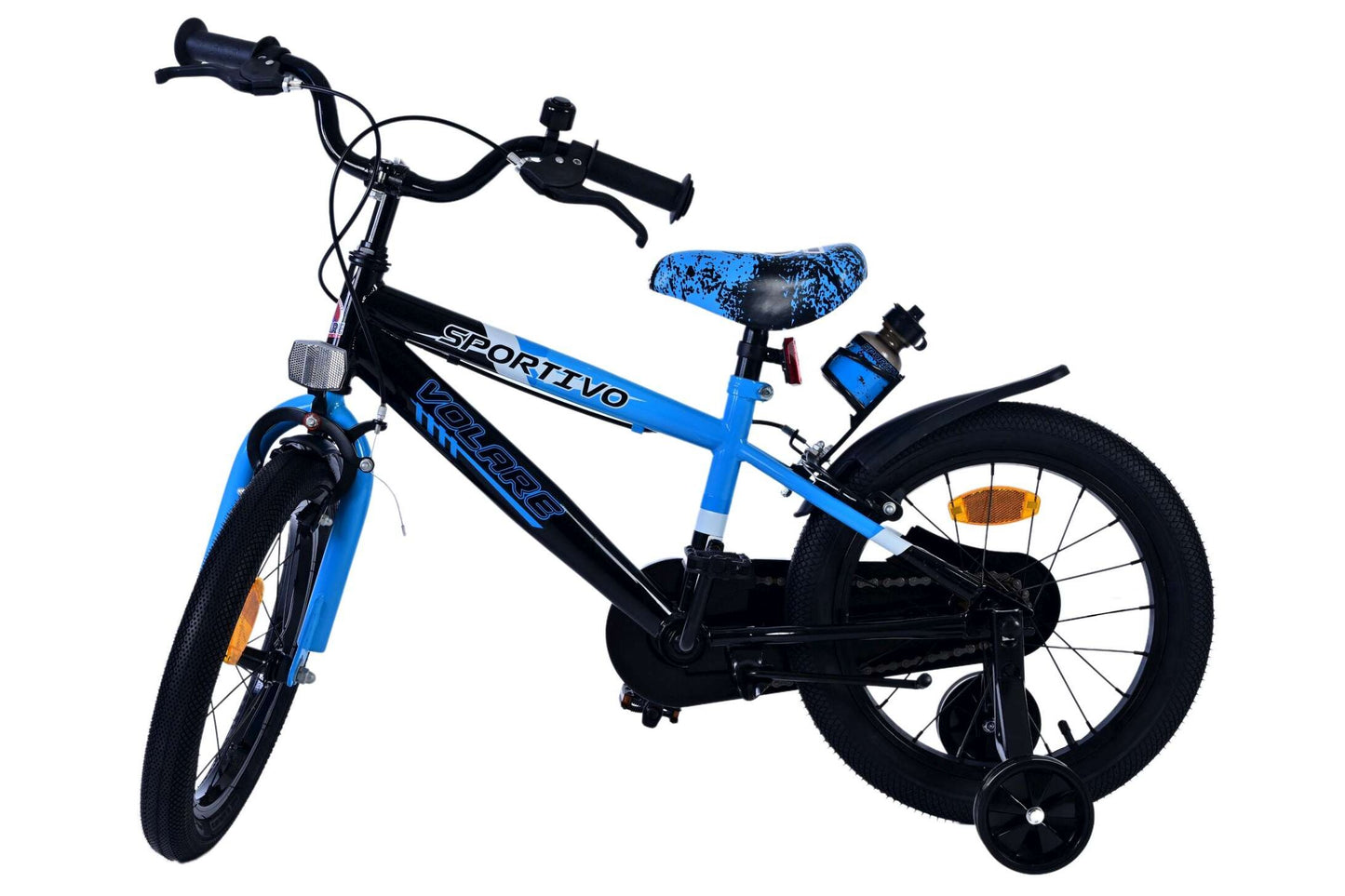 Volare Sportivo 16 Tum Barncykel Blå, Två Handbromsar - För barn 4-6 år