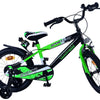 Volare Sportivo 16 Tum Barncykel Grön, Två Handbromsar - För barn 4-6 år