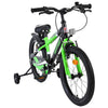 Volare Sportivo 18-tums barncykel, Grön dubbla handbromsar - För barn 4-7 år