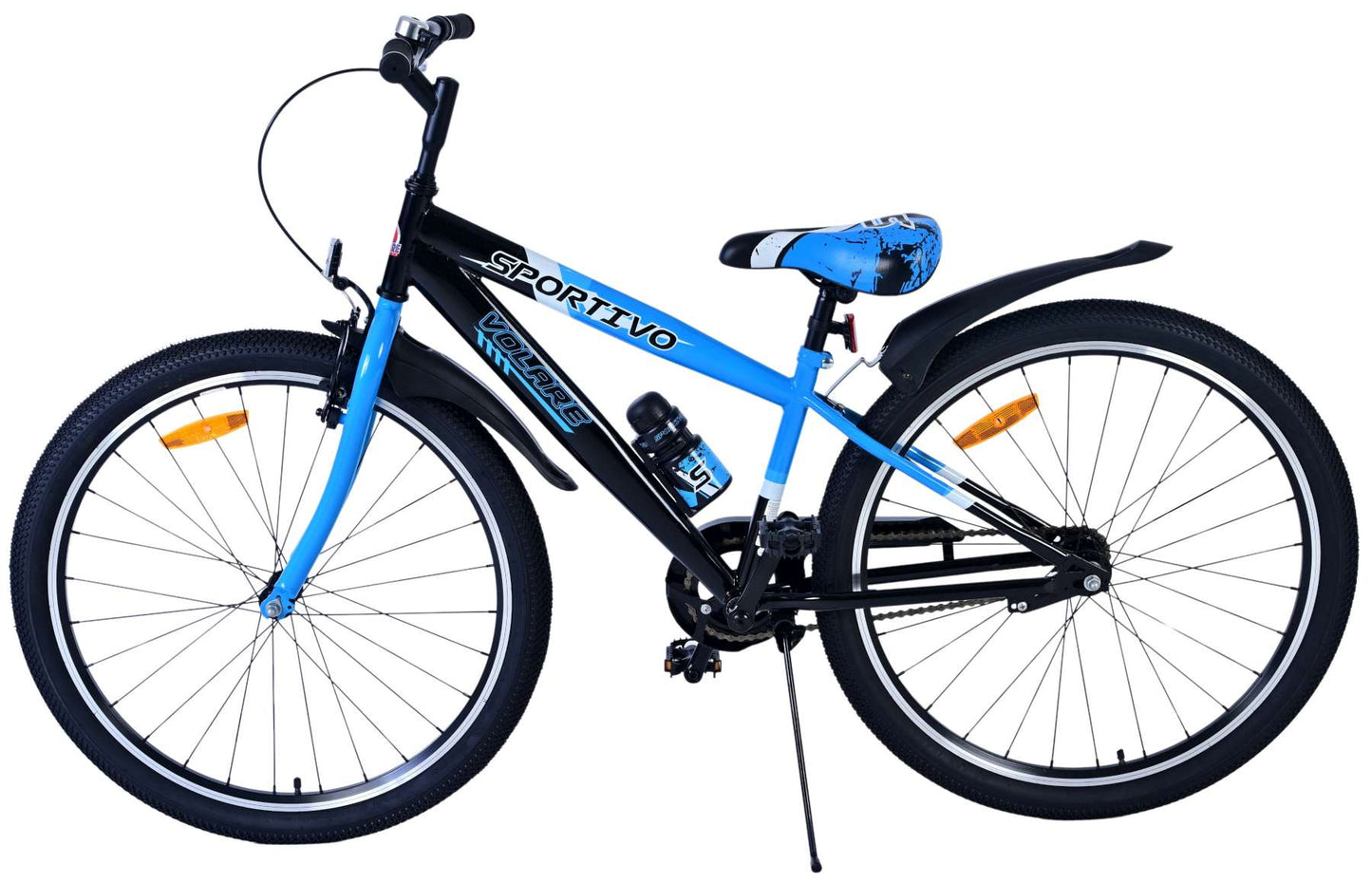 Volare Sportivo Barncykel 26 tum, Blå - Lilla Cykelbutiken