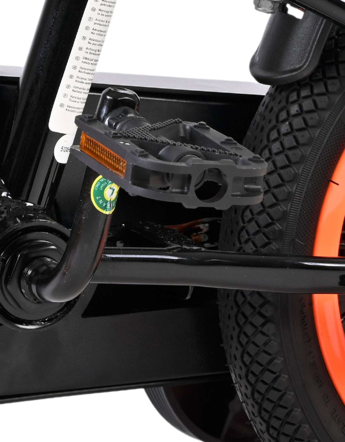 Volare Strike Barncykel 12 tum, Orange - För barn 3-4 år