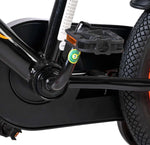 Volare Strike Barncykel 12 tum, dubbla handbromsar, Orange - För barn 3-4 år