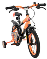 Volare Strike Barncykel 14 tum, dubbla handbromsar, Orange - För barn 5-5 år