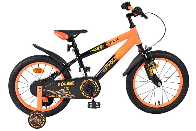 Volare Strike Barncykel 16 tum, Orange - För barn 4-6 år