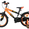 Volare Strike Barncykel 16 tum, dubbla handbromsar, Orange - För barn 4-6 år