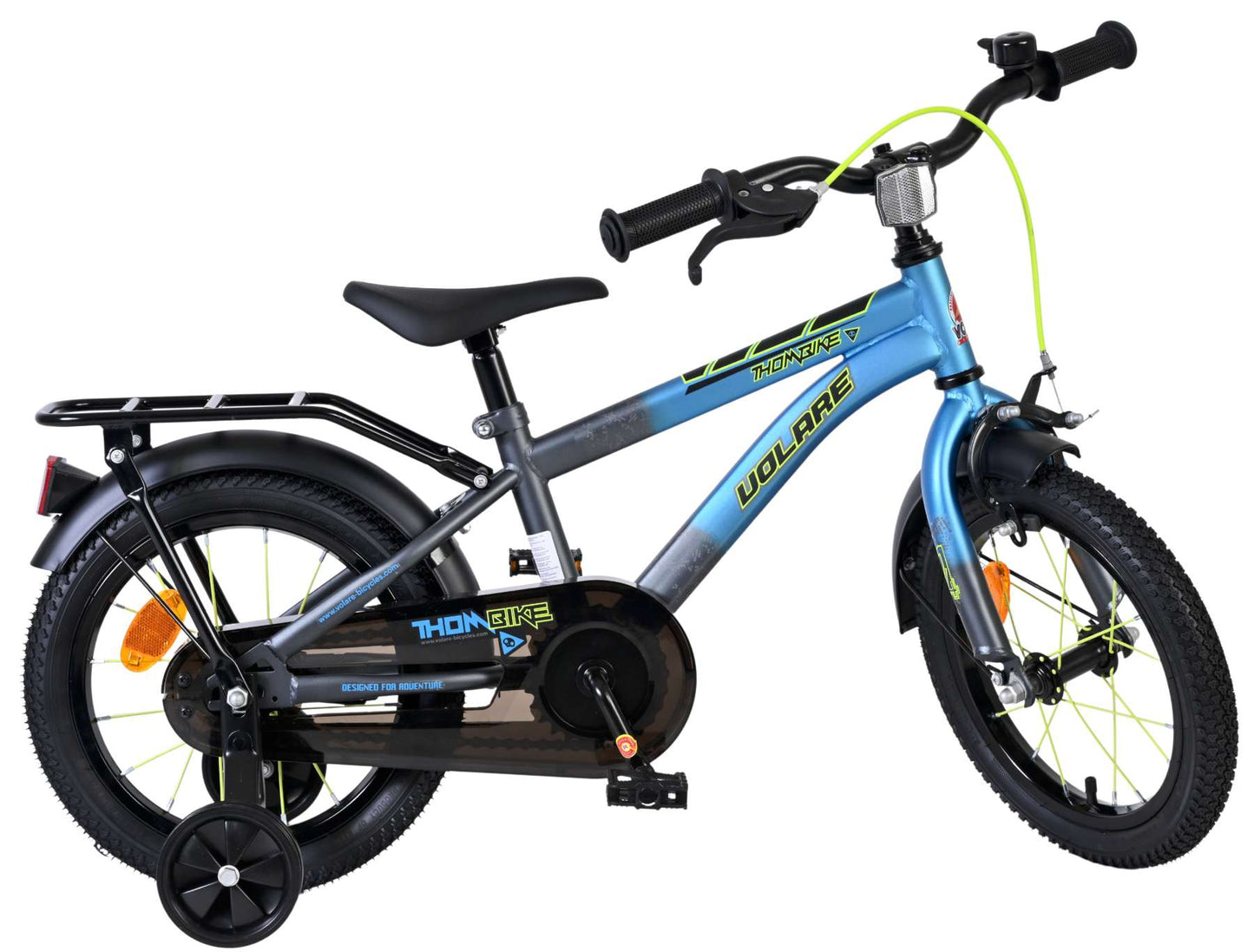 Volare Thombike Barncykel 14 tum, Blå - För barn 5-5 år