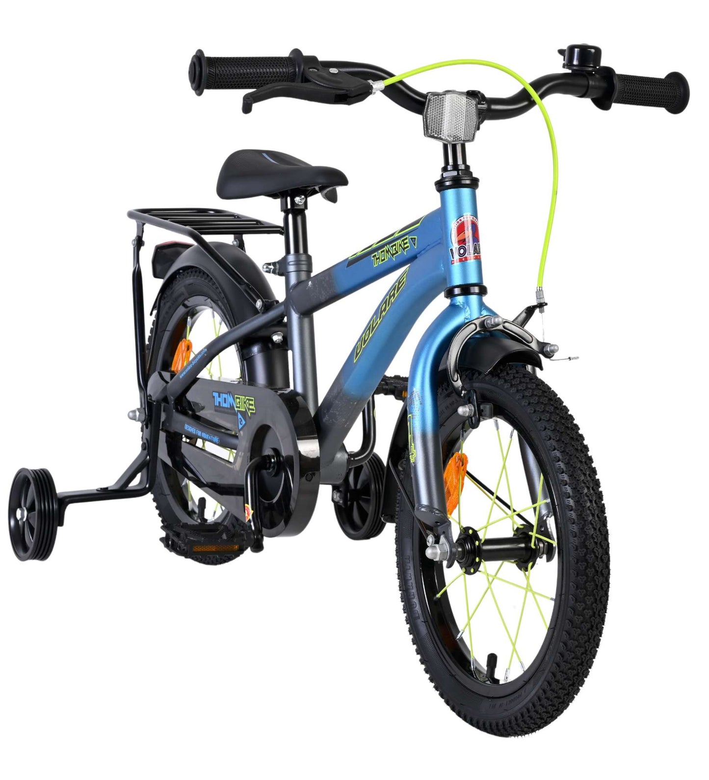 Volare Thombike Barncykel 14 tum, Blå - För barn 5-5 år