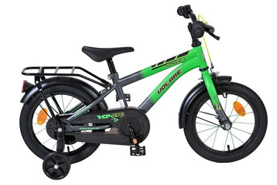 Volare Thombike Barncykel 14 tum, Grön - För barn 5-5 år