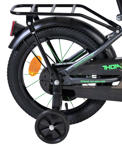 Volare Thombike Barncykel 14 tum, Grön - För barn 5-5 år