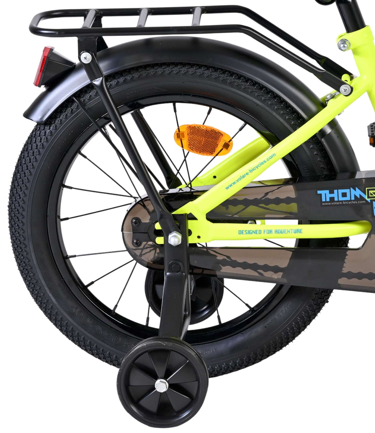 Volare Thombike Barncykel 16 tum, Gul - För barn 4-6 år