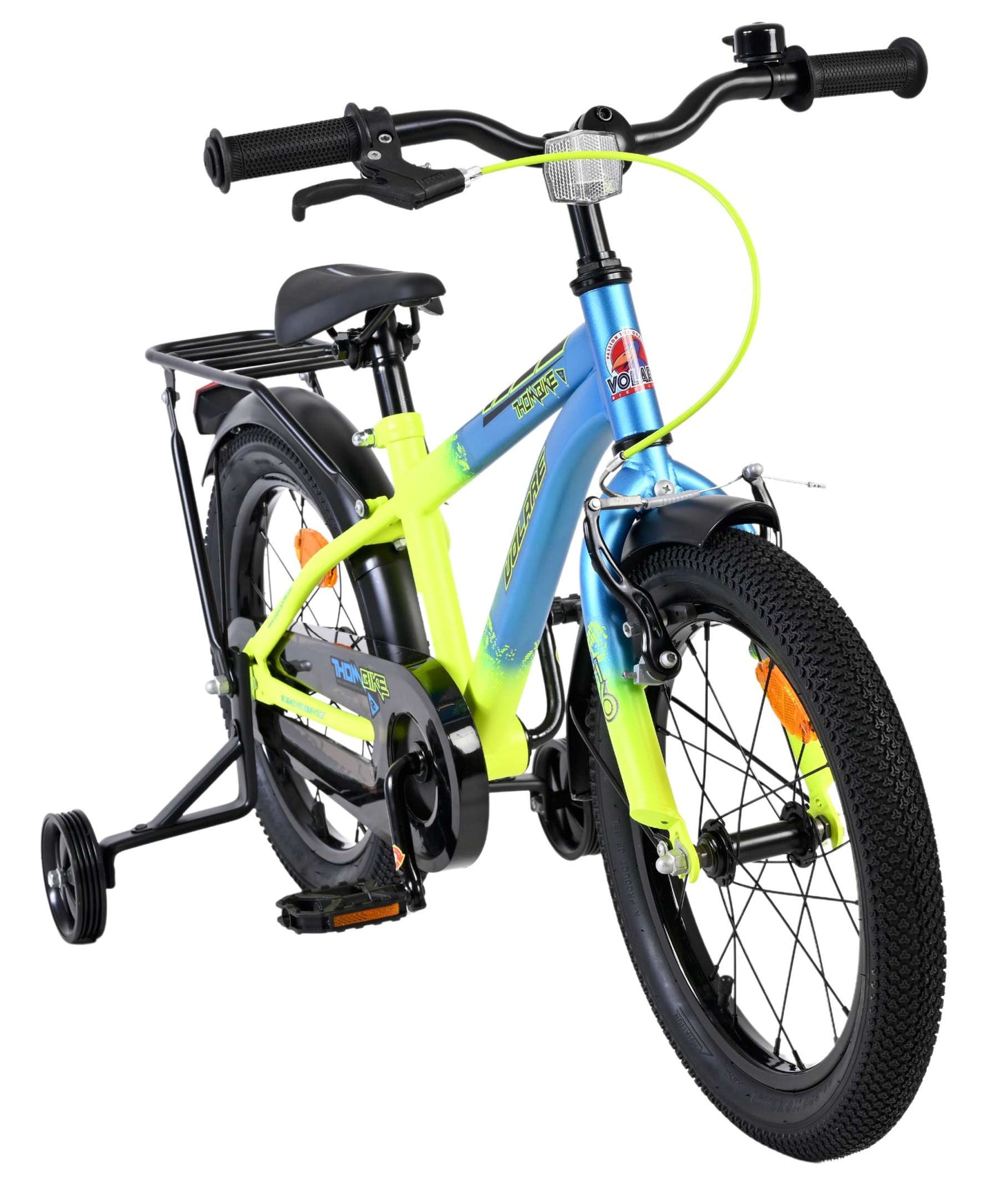 Volare Thombike Barncykel 16 tum, Gul - För barn 4-6 år