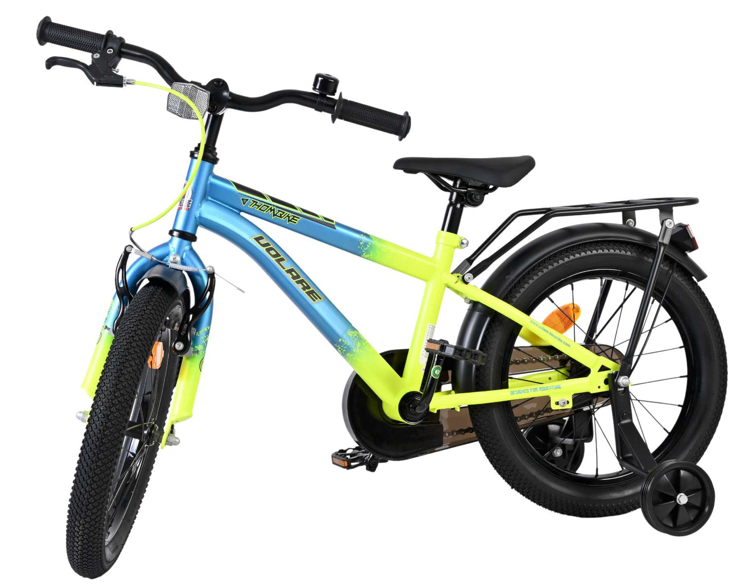 Volare Thombike Barncykel 16 tum, Gul - För barn 4-6 år
