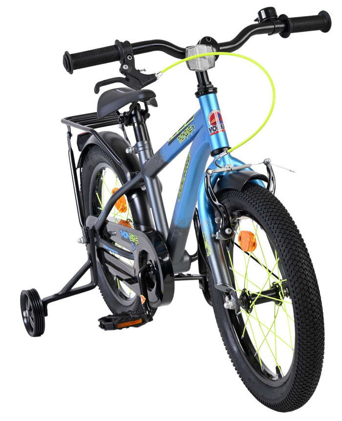 Volare Thombike Barncykel 16 tum, Grå - För barn 4-6 år