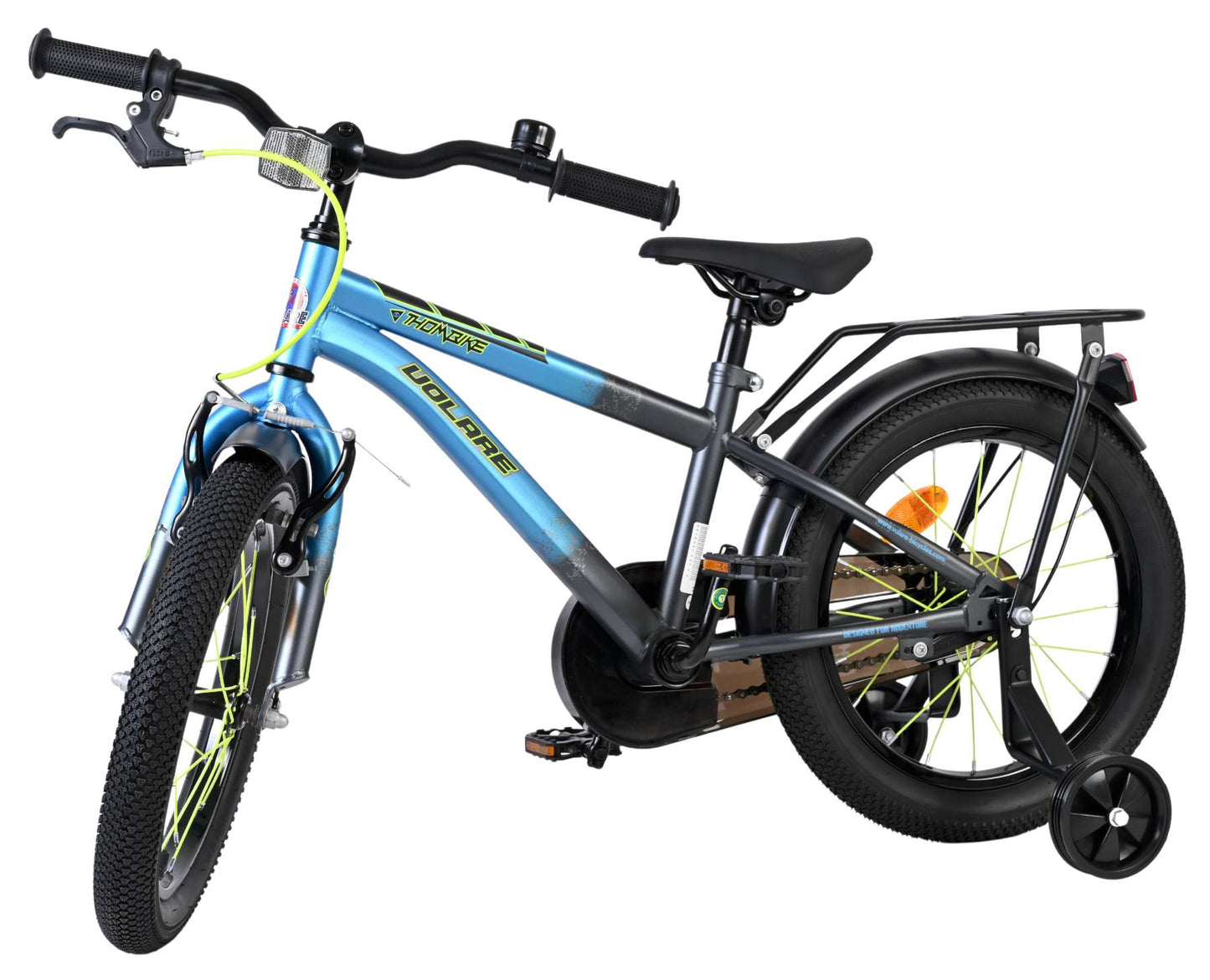 Volare Thombike Barncykel 16 tum, Grå - För barn 4-6 år