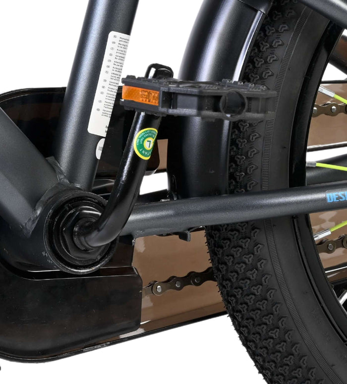 Volare Thombike Barncykel 16 tum, Grå - För barn 4-6 år