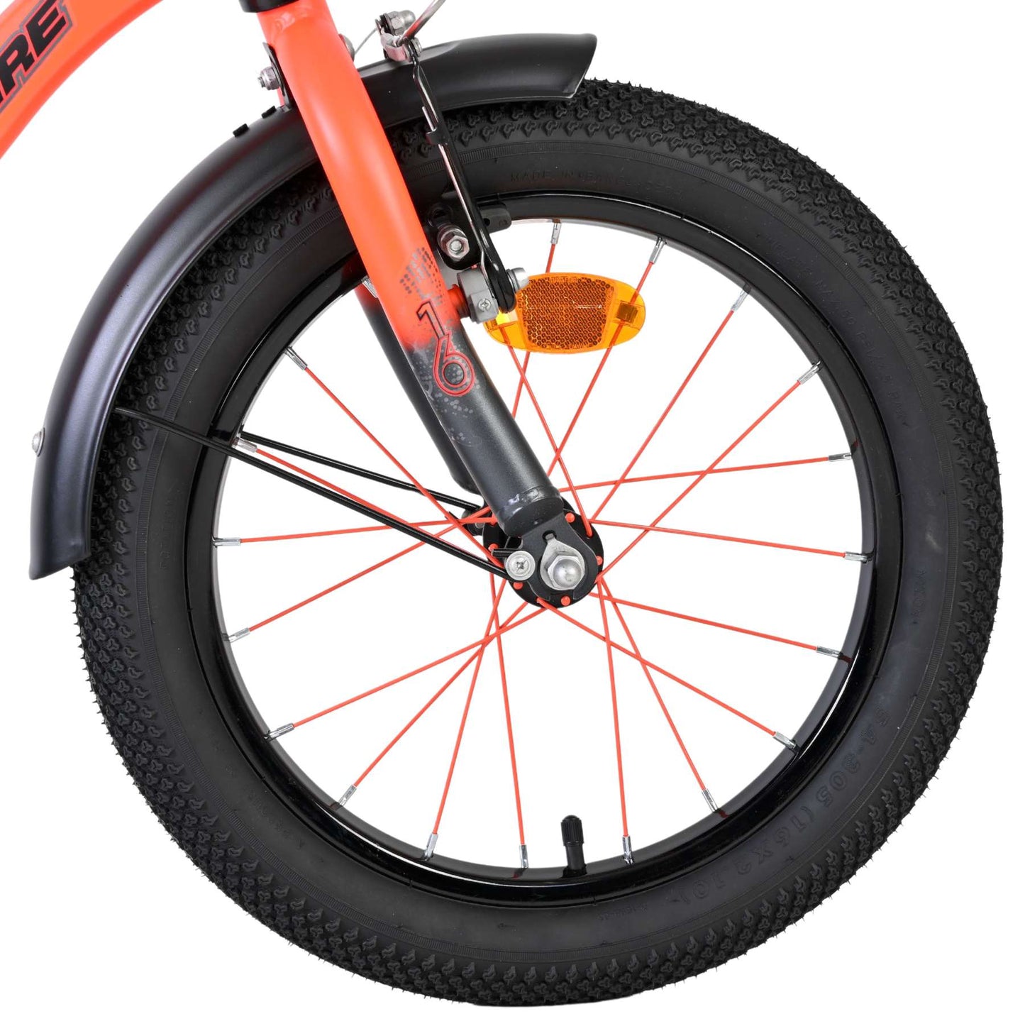 Volare Thombike Barncykel 16 tum, Orange - För barn 4-6 år