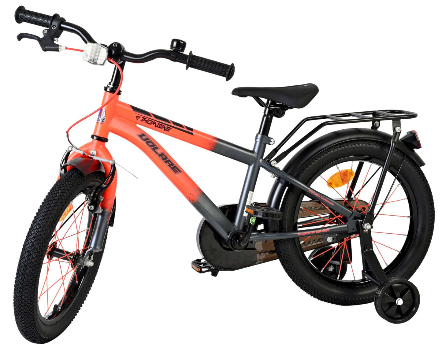 Volare Thombike Barncykel 16 tum, Orange - För barn 4-6 år