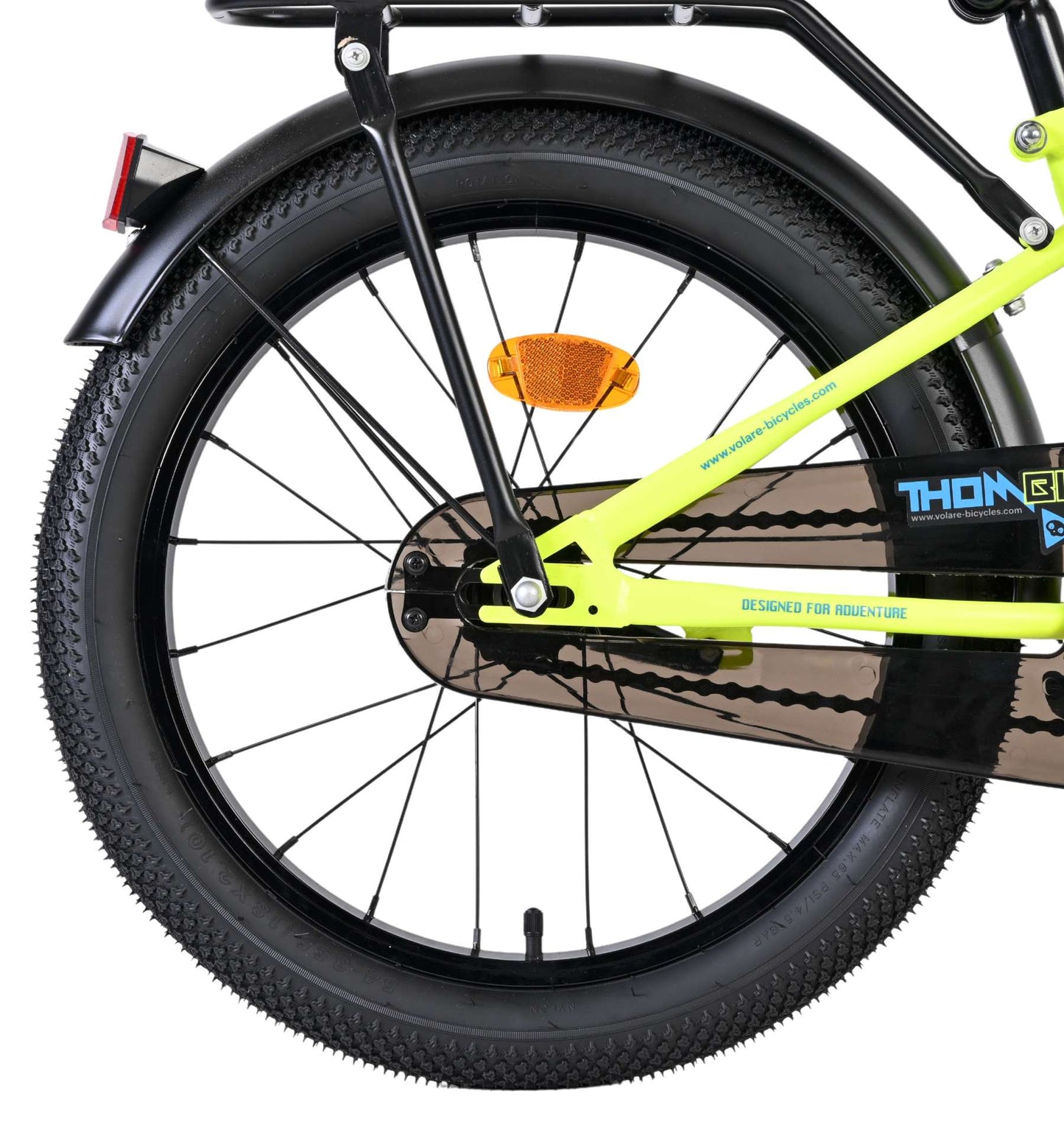 Volare Thombike Barncykel 18 tum, Gul - För barn 4-7 år