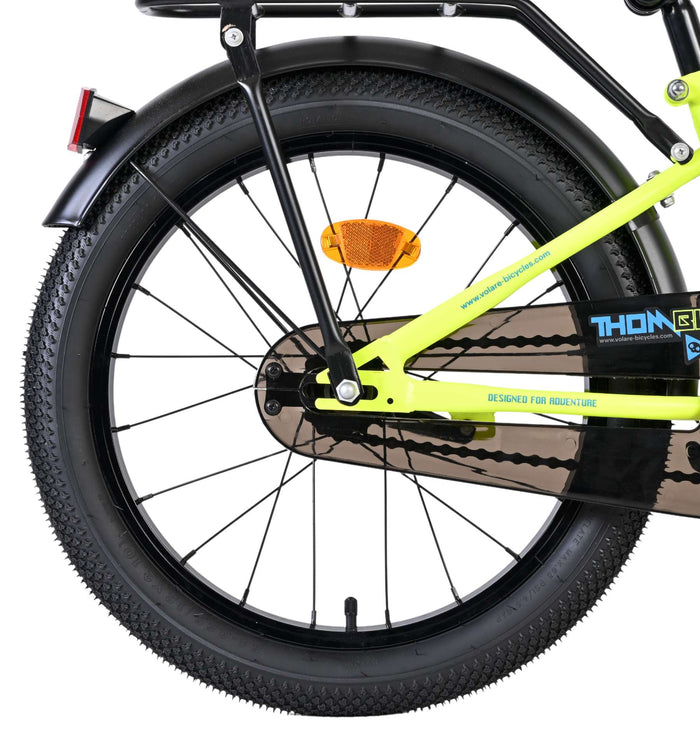 Volare Thombike Barncykel 18 tum, Gul - För barn 4-7 år