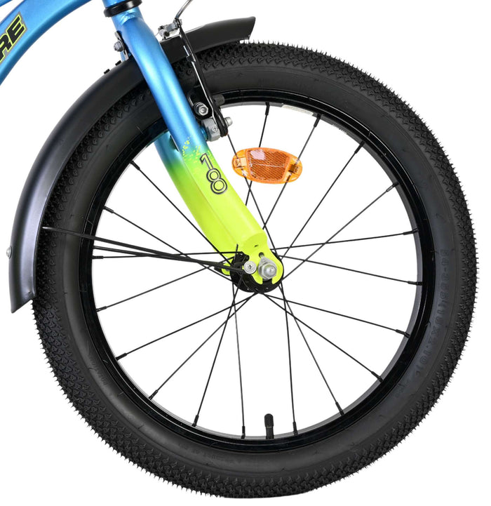 Volare Thombike Barncykel 18 tum, Gul - För barn 4-7 år