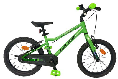 Volare Venom Barncykel 20 tum, dubbla handbromsar, Grön - För barn 6-8 år
