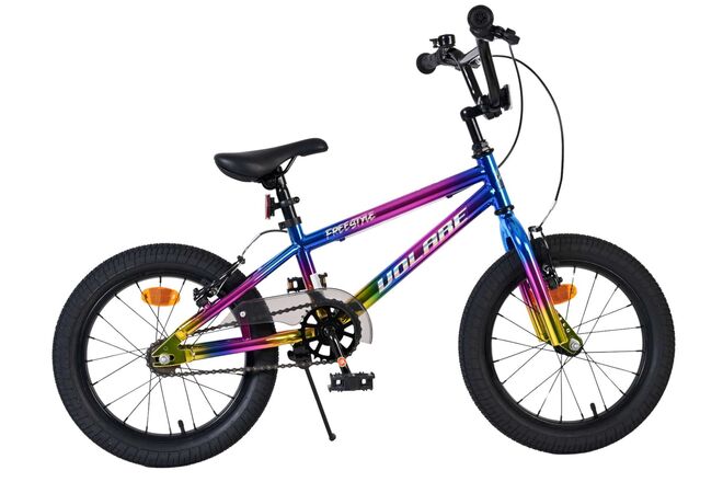 Volare Viper Barncykel 16 tum, dubbla handbromsar, Flerfärgad - För barn 4-6 år