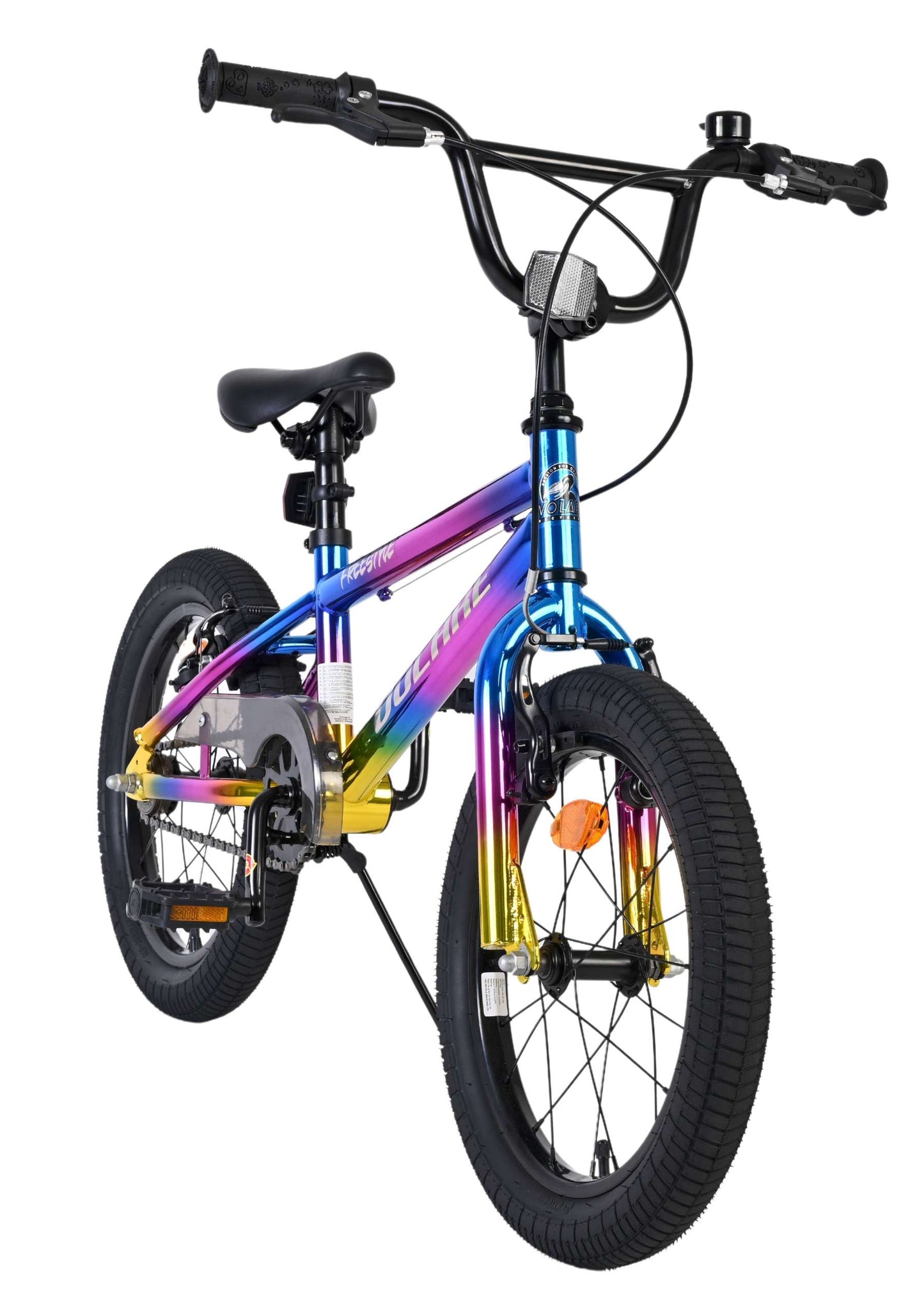 Volare Viper Barncykel 16 tum, dubbla handbromsar, Flerfärgad - För barn 4-6 år