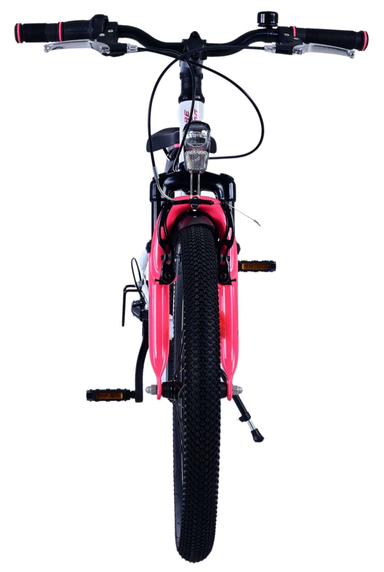 Volare XC Race Barncykel 20 tum, 7 Växlar Vit Rosa - Lilla Cykelbutiken