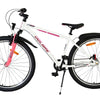 Volare XC Race 26 Tum Barncykel, Vit/Rosa med Shimano 3 Växlar - För barn 9+ år