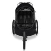 Wike Premium Cykelvagn för Barn – 2 Sits, 3-i-1 (Cykel, Barnvagn & Jogging)