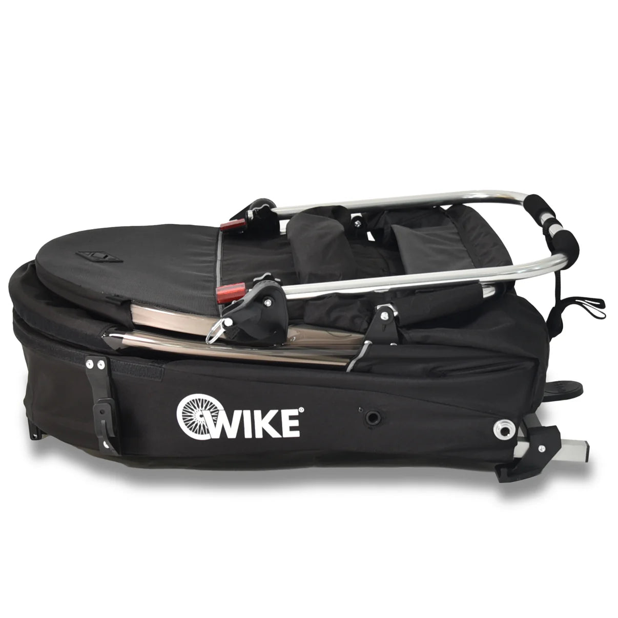 Wike Premium Cykelvagn för Barn – 2 Sits, 3-i-1 (Cykel, Barnvagn & Jogging)