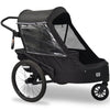 Wike Premium Suspension Cykelvagn för Barn – 2 Sits, 3-i-1 (Cykel, Barnvagn & Jogging)