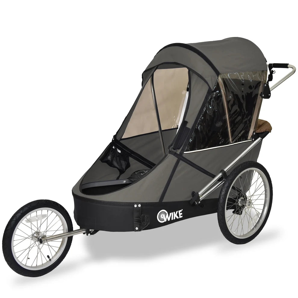 Wike Special Needs Large – Anpassad cykelvagn med promenad- och joggingkit