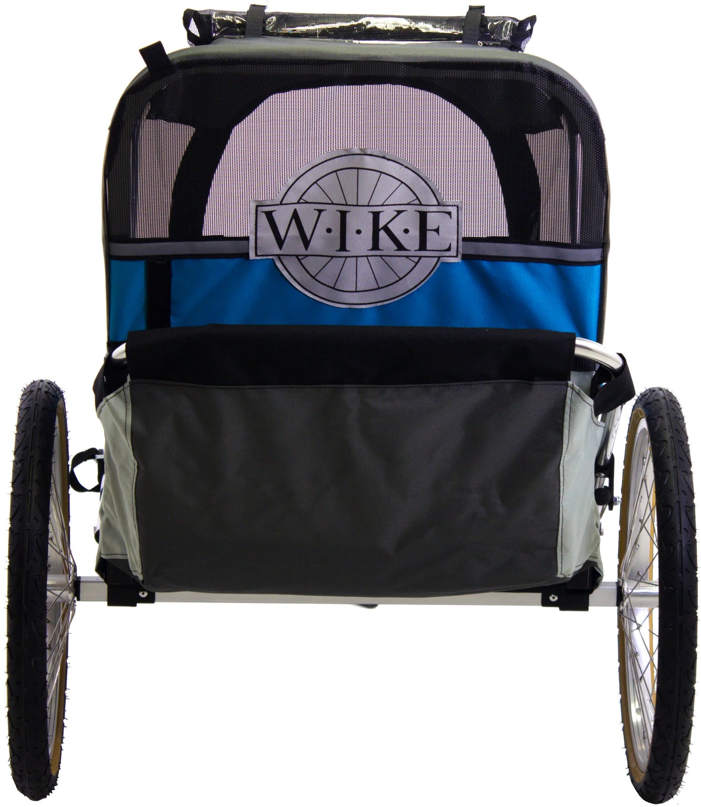 Wike Junior Cykelvagn för Barn – 2 Sits, Hopfällbar