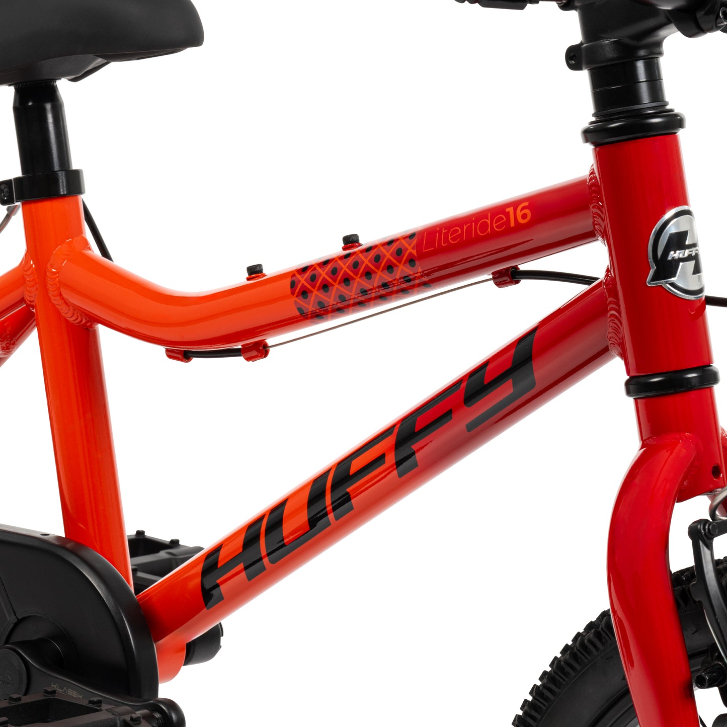 Huffy Literide 16 tum Barncykel, Scarlet Red - För barn 4-6 år