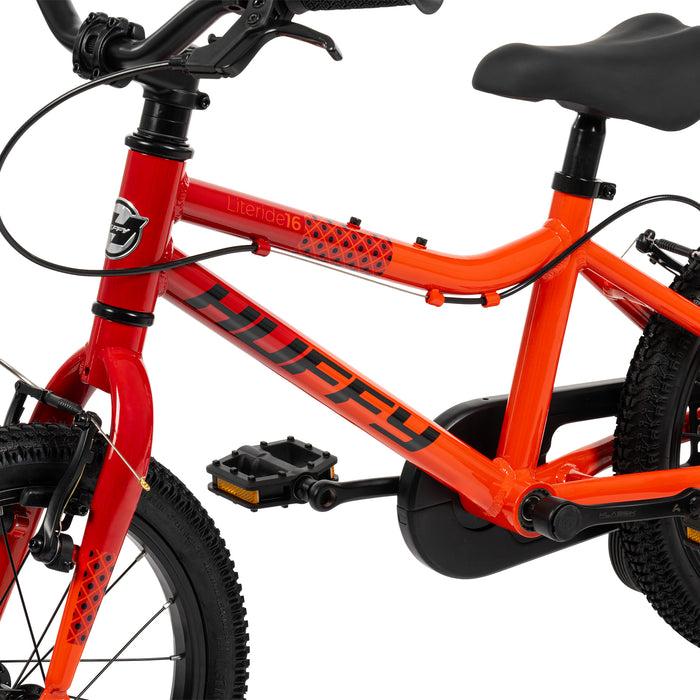 Huffy Literide 16 tum Barncykel, Scarlet Red - För barn 4-6 år