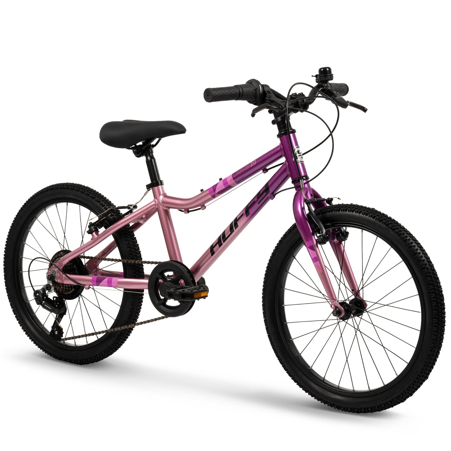 Huffy Literide 20 tum Nebula Pink, Lätt juniorcykel 7 växlar - För barn 6-9 år