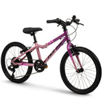 Huffy Literide 20 tum Nebula Pink, Lätt juniorcykel 7 växlar - För barn 6-9 år